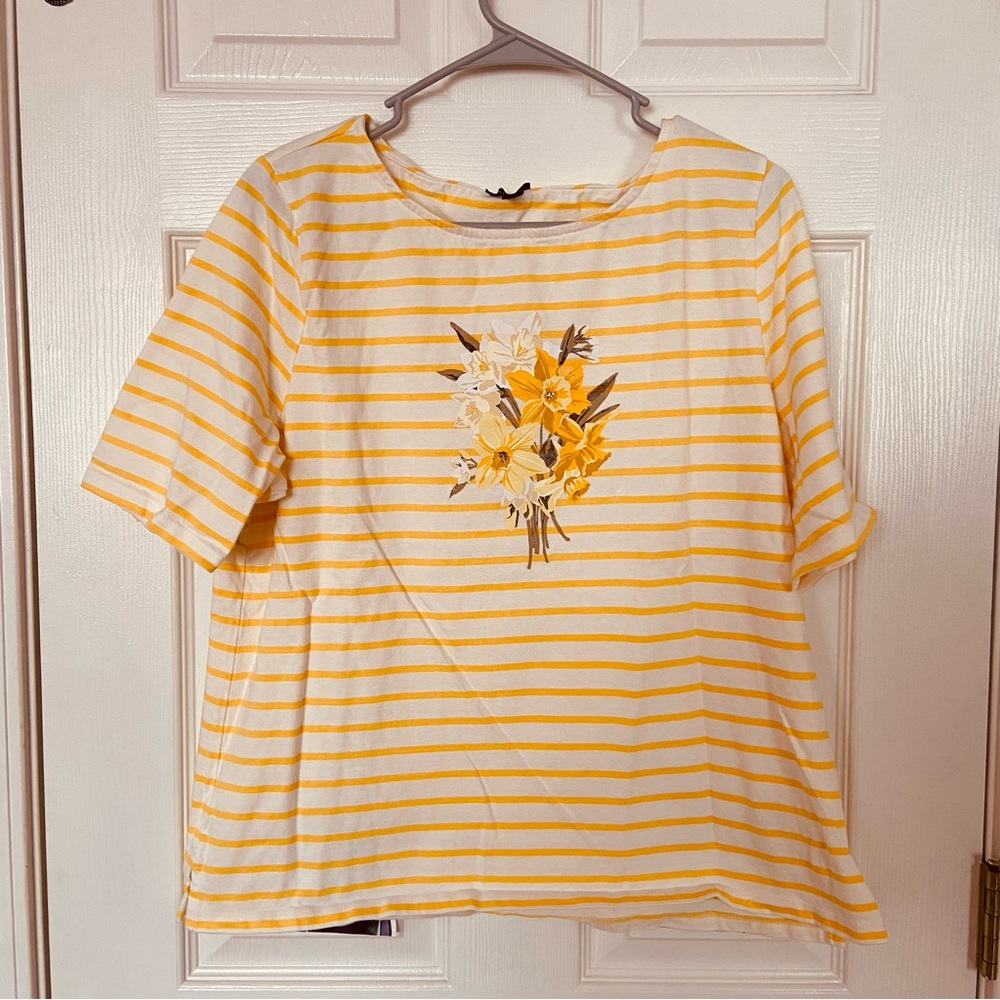 Daffodil Talbots Ballet Neck Tee